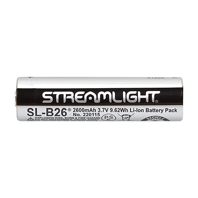 Streamlight 22101 Bloc-piles rechargeable par port USB SL-B26